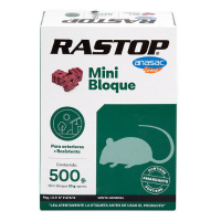 Cebo Ratas Rastop Minibloque 500 Gr. Anasac Isp