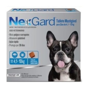 Nexgard Sabor Carne para perros de 4.1 a 10kg (1 Comprimido)
